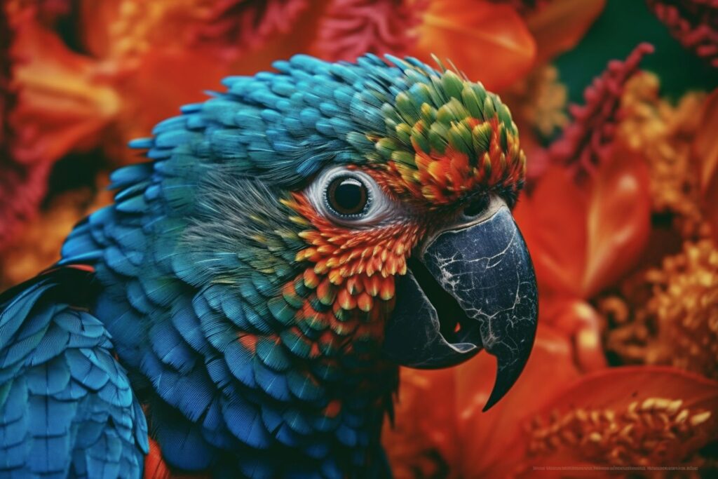 Krafttier Papagei! Lebhafter Seelenvogel mit bunter Intelligenz